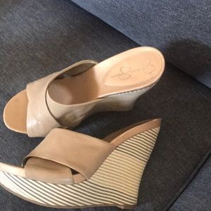 Jessica Simpson wedges